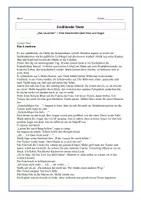 Vorschau - Arbeitsblätter - Erzählende Texte - „Das Leuchten“ – Mut und Angst: Arbeitsmaterial mit kreativem Schwerpunkt - Seite 1