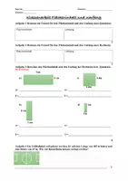 Vorschau - Arbeitsblätter - Klassenarbeit Flächeninhalt und Umfang - Deckblatt