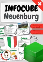 Vorschau - Unterrichtsreihen - InfoCube Kanton Neuenburg - Rechercheprojekt - Geografie Schweiz - Deckblatt
