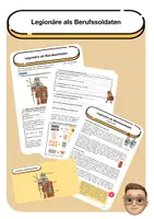Vorschau - Arbeitsblätter - Legionäre als Berufssoldaten im Römischen Reich - Deckblatt