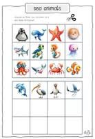Vorschau - Arbeitsblätter - My Picture Dictionary - sea animals - Seite 3