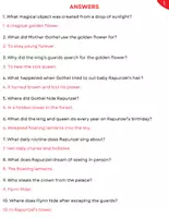 Vorschau - Arbeitsblätter - Movie Guide: Tangled (2010) - Questions and Activities with Answers - Seite 2