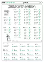 Vorschau - Arbeitsblätter - Schriftliche Division (5 Kopiervorlagen) - Seite 2