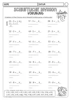 Vorschau - Arbeitsblätter - Schriftliche Division (5 Kopiervorlagen) - Seite 3