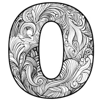 Vista previa - Manualidades / Dibujos para colorear - Imágenes para colorear de números (plantillas impresionistas) incl. planificación didáctica (PDF) - página 1