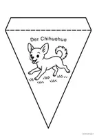 Vorschau - Mal- und Bastelvorlagen - Girlande - Hunderassen - Seite 1