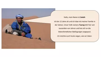 Vorschau - Stundenentwürfe - Leben in der trocken heißen Zone - Die Tuareg - Seite 3