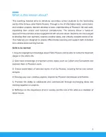 Vorschau - Arbeitsblätter - Pablo Picasso – Exploring the Life and Art of a Modern Master (Grades 7–10) - Seite 1