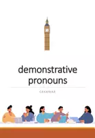 Vorschau - Arbeitsblätter - Demonstrative pronouns - this, that, these, those (Grammatik) - Deckblatt