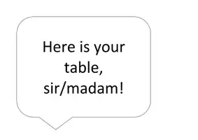 Vorschau - Präsentationen/Tafelbilder - At the restaurant dialogue - Seite 3