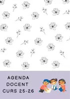 Vista previa - Para docentes: organización, planificación y formación - AGENDA DOCENT 2025-2026 - Portada
