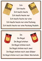 Vorschau - Arbeitsblätter - Gesamtpaket "Einkaufen im Supermarkt" DaZ / DaF / Deutsch - Seite 2
