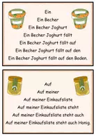 Vorschau - Arbeitsblätter - Gesamtpaket "Einkaufen" Bäckerei, Metzgerei, Schuhgeschäft und Supermarkt - DaZ / DaF / Deutsch - Seite 3