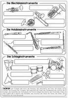 Vorschau - Arbeitsblätter - Instrumente benennen - Arbeitsblatt (2-fach differenziert) - Seite 2