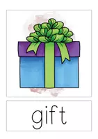 Vorschau - Präsentationen/Tafelbilder - picture & word cards – christmas - Seite 3