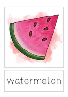 Vorschau - Präsentationen/Tafelbilder - picture & word cards – fruits - Seite 3