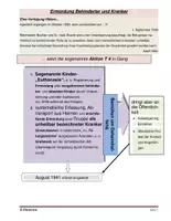Vorschau - Arbeitsblätter - Nationalsozialismus: Ermordung Behinderter und Kranker - Seite 2