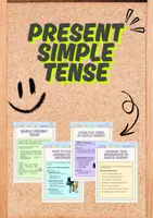 Vorschau - Arbeitsblätter - Mastering the Simple Present Tense - Deckblatt