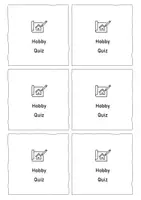 Vorschau - Spiele - Hobbies Quiz: Vocabulary (English) - Seite 1