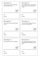 Vorschau - Spiele - Hobbies Quiz: Vocabulary (English) - Seite 2