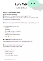Vorschau - Arbeitsblätter - Let’s Talk about Kindness – Englischmaterial für Soziales Lernen ab Klasse 5 - Seite 3
