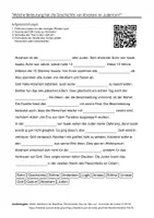 Vorschau - Arbeitsblätter - Arbeitsblätter zum Thema "Welche Bedeutung hat die Geschichte von Abraham im Judentum?" (Lückentext, Hörverstehen) + Lösung & MP3 + Mindmap + Infografik - Deckblatt