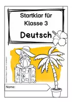 Vorschau - Arbeitsblätter - Materialpaket Startklar für Klasse 3 Deutsch und Mathe - Seite 3