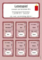 Vorschau - Spiele - Materialpaket Lesespiele E e, N n, D d, U u, P p, K k - Seite 1