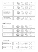 Vista previa - Evaluación - Ficha de Autoevaluación de Inglés Final de Curso - página 2