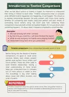 Vorschau - Arbeitsblätter - Timeline Tenses: Past Perfect, Future Perfect, Present Perfect - Seite 1
