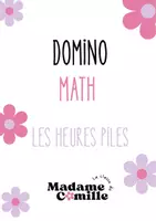 Aperçu - Jeux - A - domino les heures piles - Page de couverture