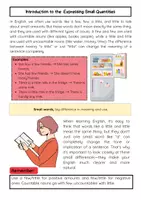 Vorschau - Arbeitsblätter - A Few vs A Little - Die Mengenwörter (Quantifiers) - Seite 1