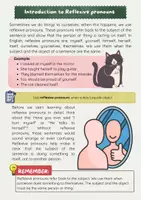 Vorschau - Arbeitsblätter - Reflexive pronouns: Myself, Yourself, Himself, Herself - Seite 1
