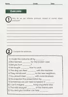 Vorschau - Arbeitsblätter - Reflexive pronouns: Myself, Yourself, Himself, Herself - Seite 3