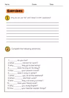Vorschau - Arbeitsblätter - WH- Questions: Do, Does - Present Simple - Seite 3