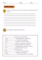 Vorschau - Arbeitsblätter - Time Expressions, Signal Words: English Tenses - Seite 3