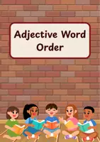 Vorschau - Arbeitsblätter - Adjective Word Order Rules and Practice Activities - Deckblatt