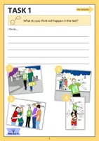 Vorschau - Unterrichtsreihen - Lesetraining mit Clues & Sprinter - passend zu Access 2 Unit 5 - Seite 1