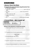 Vorschau - Arbeitsblätter - Passive: personal passive & with 2 objects - Seite 3