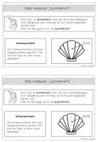 Vorschau - Arbeitsblätter - Symmetrie: Sommer und Strand (Gemometrie Mathe Grundschule Klasse 3-4) - Seite 3