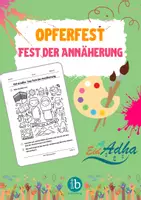 Vorschau - Arbeitsblätter - Opferfest zum Ausmalen - Fest der Annäherung - Deckblatt