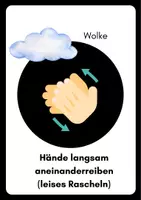 Vorschau - Spiele - Klanggeschichte: 🌦 Ein Tag voller Wetter – Klanggeschichte mit Bewegung und Geräuschen 🎶 Mit allen Sinnen erleben, hören, fühlen und erzählen - Seite 3