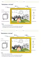 Vorschau - Arbeitsblätter - Describing Pictures - Deckblatt