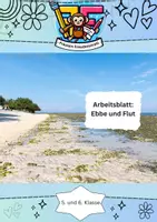 Vorschau - ArbeitsblĂ€tter - đ Ebbe und Flut â Das Geheimnis des Meeres đ Sachwissen spannend vermittelt â mit verstĂ€ndlichem Text und kindgerechten Aufgaben - Deckblatt