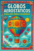 Vista previa - Manualidades / Dibujos para colorear - Globos aerostáticos – Imágenes para colorear (51 plantillas) incl. planificación didáctica (PDF) - Portada