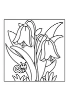 Vorschau - Mal- und Bastelvorlagen - Ausmalbilder / Malvorlagen - Blumen im Frühling - Seite 1
