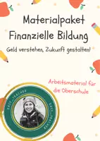 Vorschau - Poster - Materialpaket Finanzielle Bildung – Geld verstehen, Zukunft gestalten! - Deckblatt