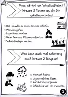 Vorschau - Mal- und Bastelvorlagen - WAS ist SCHULLANDHEIM? Entdecken, Lernen, Malen! - Seite 3