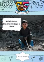 Vorschau - Arbeitsblätter - 📰 Die aktuelle Lage in Gaza – Krieg, Humanität und Perspektiven verstehen ⚖️ Politische Bildung mit Herz und Verstand – sachlich, einfühlsam, kindgerecht - Deckblatt