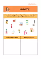 Vorschau - Arbeitsblätter - Berufsdeutschkurs Kosmetik - Deckblatt